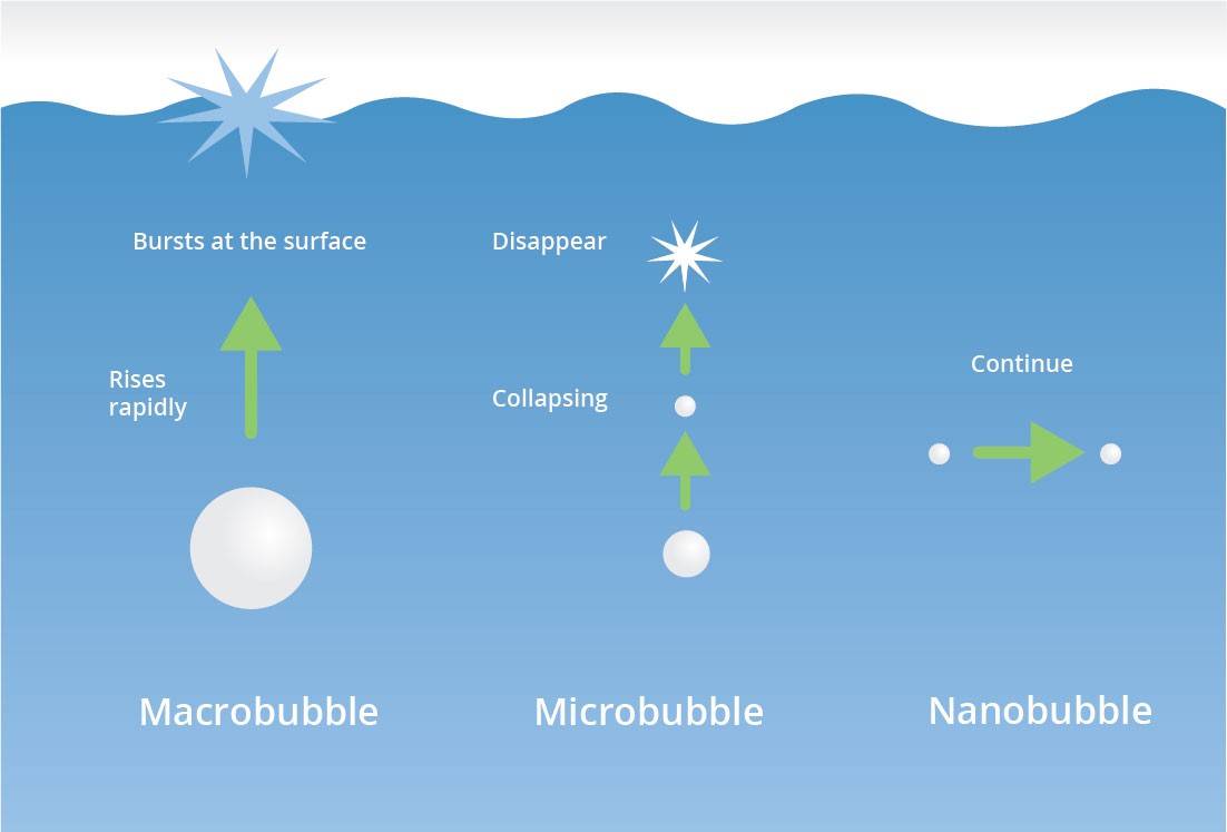 Nanobubbles Explained Graphic
